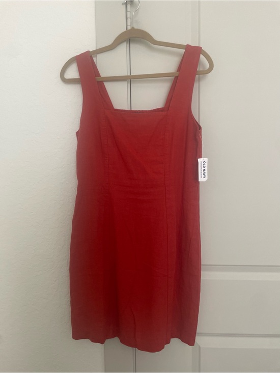 Old Navy Dresses & Skirts - Old Navy Red Square-Neck Mini Dress